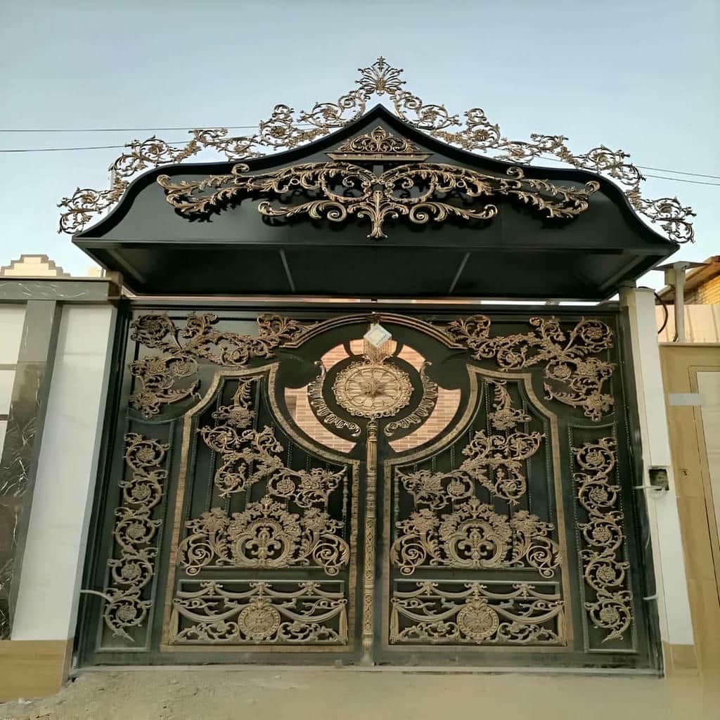 خرید درب پارکینگ مینیمال خطی