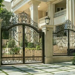 11 مدل درب ویلایی مینیمال خطی