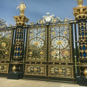8 طرح درب پارکینگ دو لنگه عریض