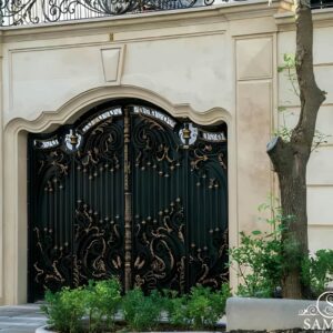 10 مدل درب آهنی ساده قاب دار