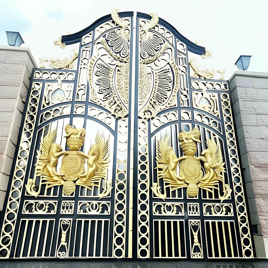 قیمت درب پارکینگ ریلی ریل زمینی سفارشی