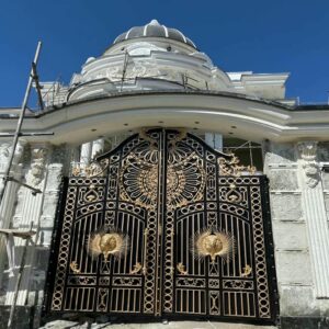 11 مدل درب باغ فلزی لولایی
