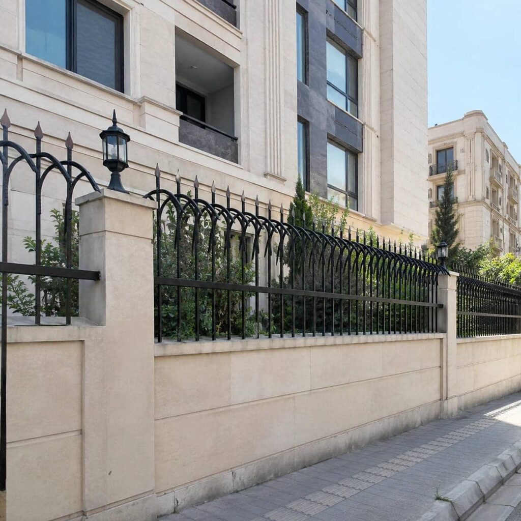 6 مدل نرده حفاظ دیوار ساده