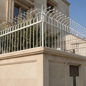 11 طرح حفاظ دیوار ویلا نمای سنگی
