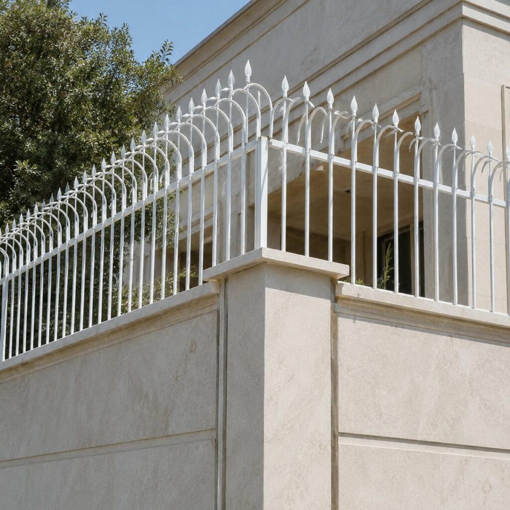 فروش حفاظ دیوار سیم خاردار با پوشش گالوانیزه