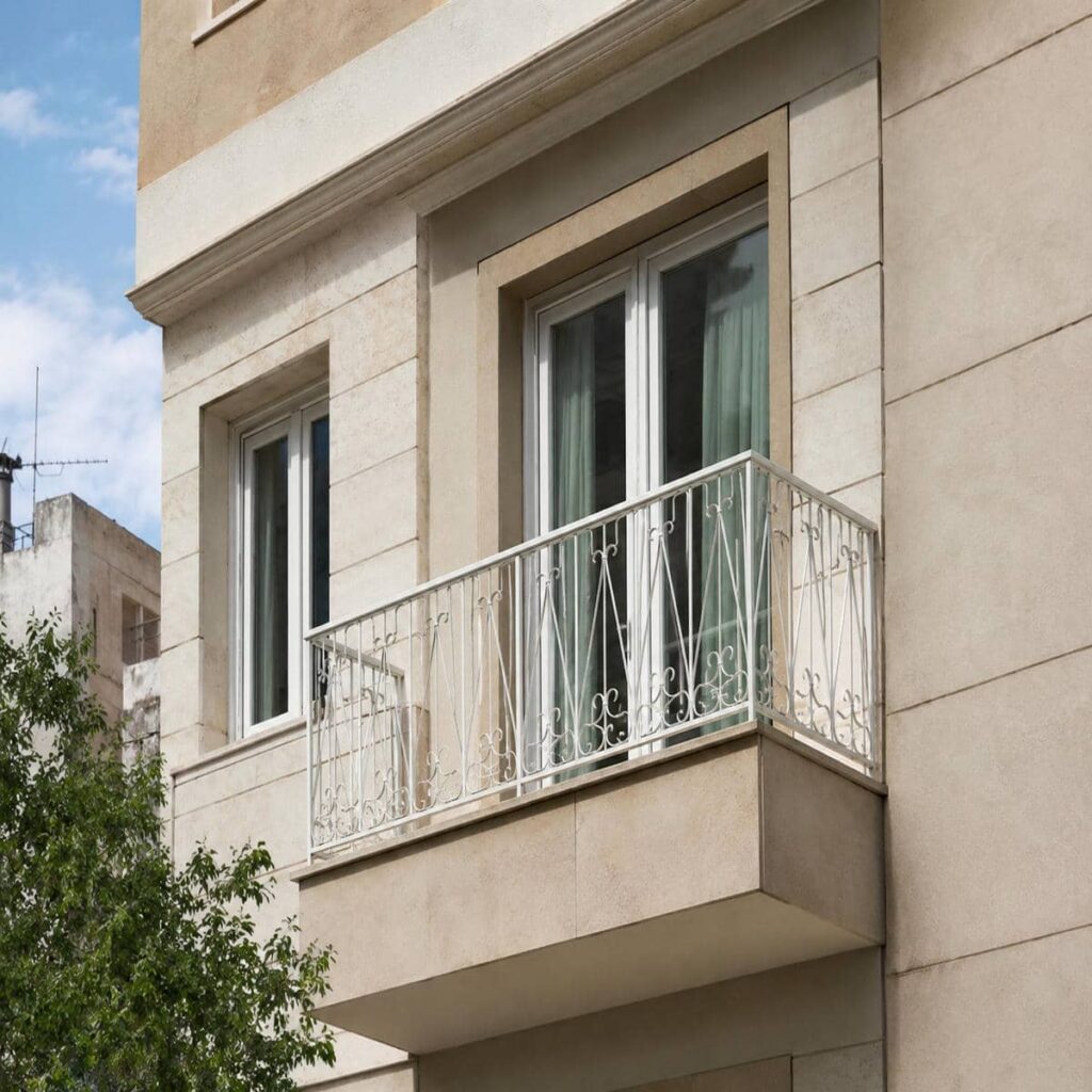 حفاظ تراس نمای بیرونی