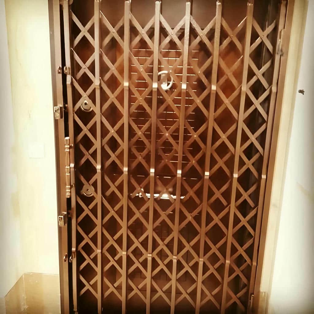 درب آکاردئونی فلزی ایلام