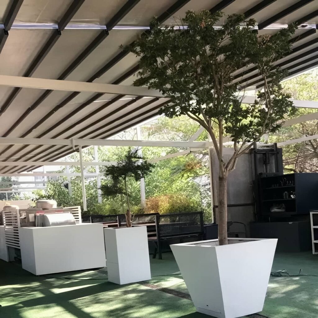 سایبان برقی نمای ساختمان استان خوزستان