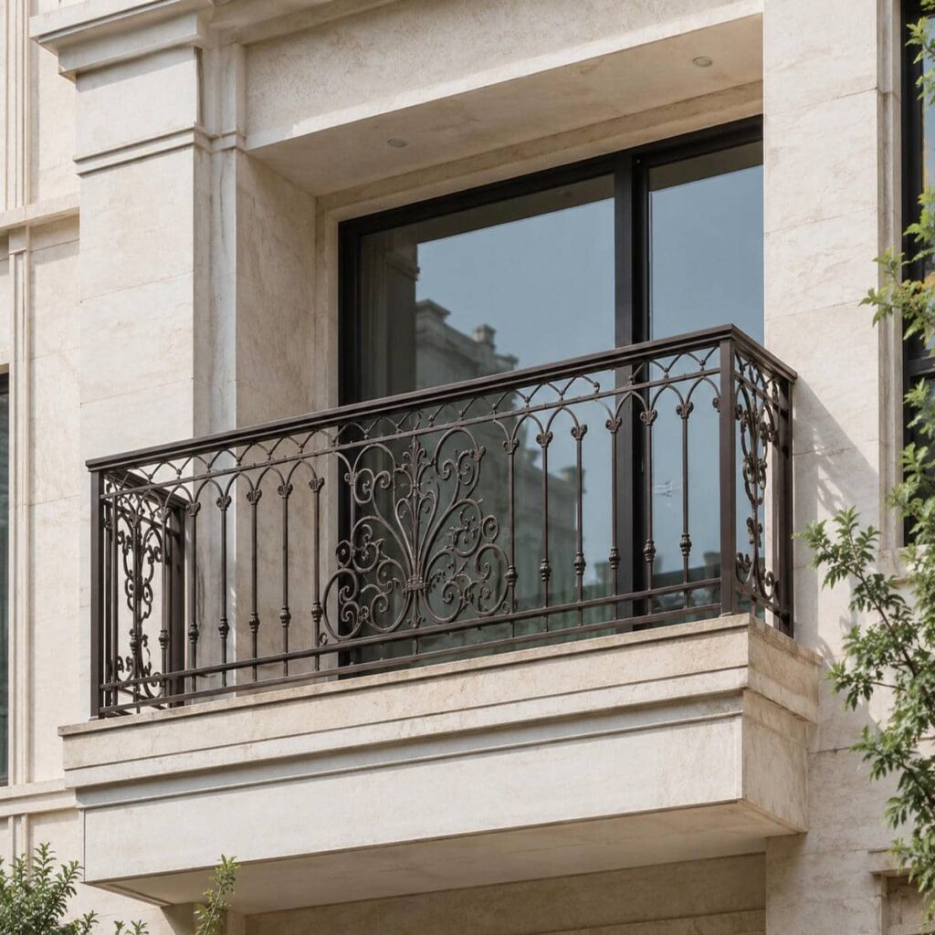 نرده بالکن رشت برای دهانه بزرگ نرده بالکن رشت برای دهانه بزرگ