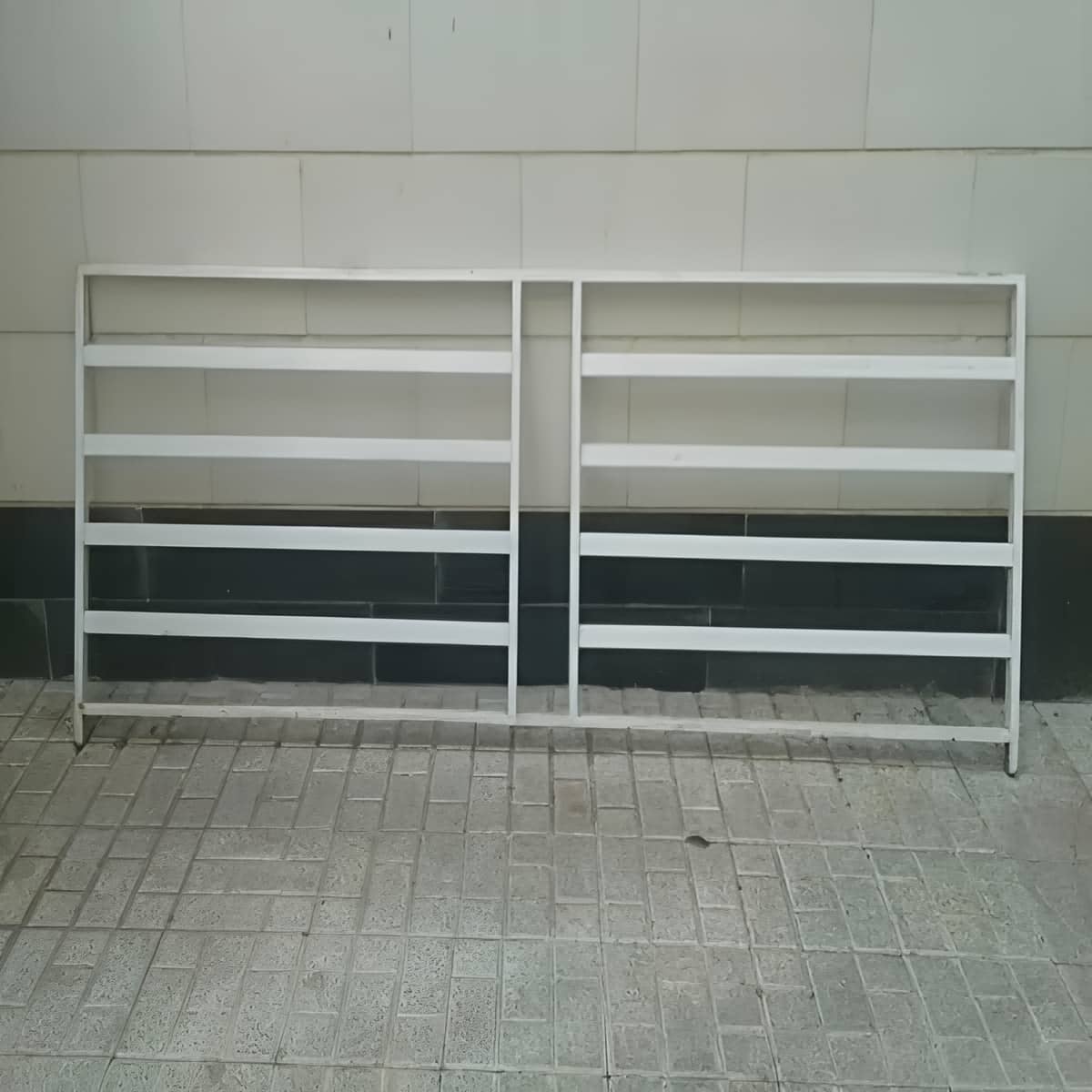نرده بالکن فلزی قزوین نمای مدرن