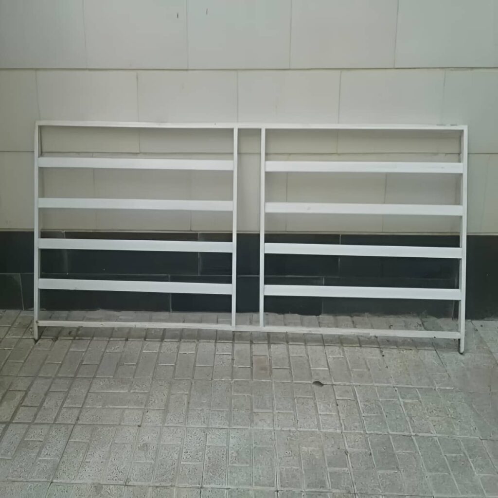 نرده تراس شیشه ای پروژه مسکونی