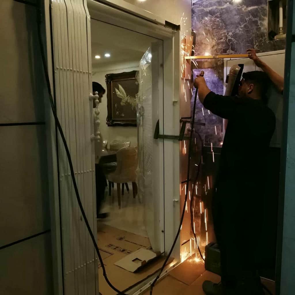 گارد آکاردئونی پارکینگ مدرن